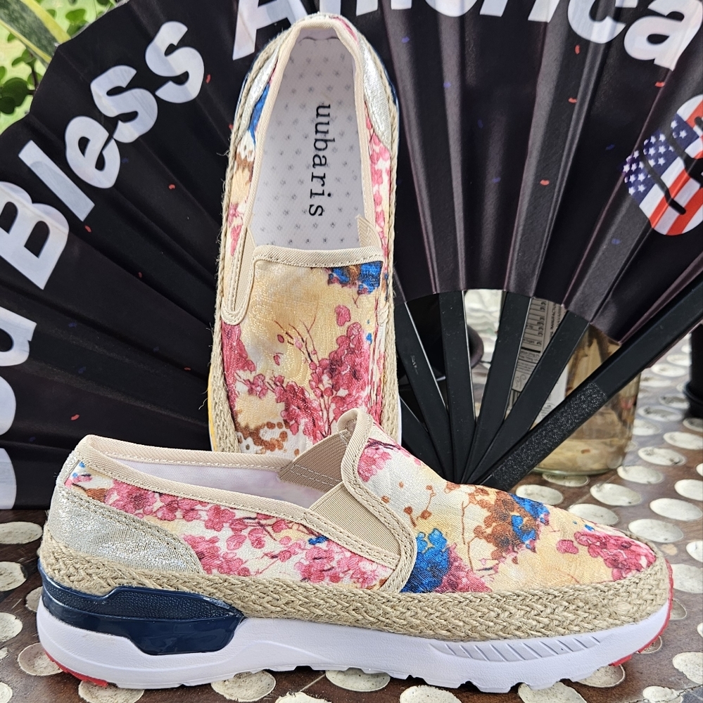 Uubaris Jute & Canvas Slip Ons